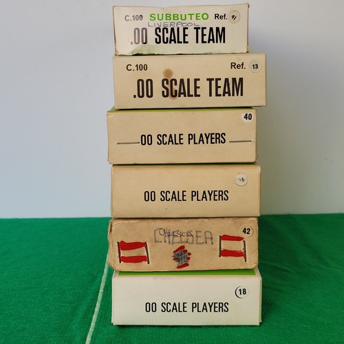 Subbuteo sei scatole di - sei,