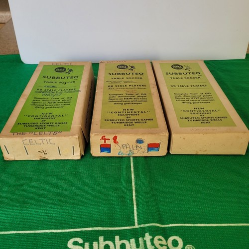 Subbuteo tre scatole lunghe - , hw