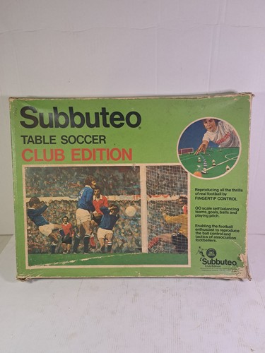Scatola subbuteo edizione club - scatola,
