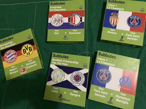 Box subbuteo scatole - box, doppie