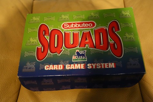 Subbuteo squads 1996 scatola - subbuteo,