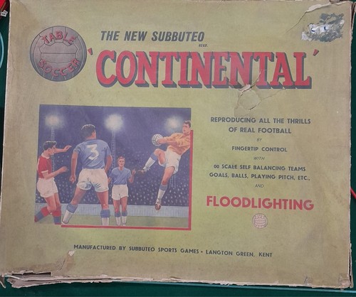 Subbuteo set box - , continental