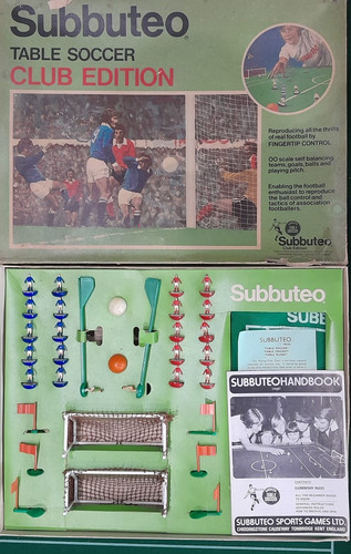 Subbuteo set box club - subbuteo,