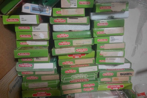 Subbuteo box vuoti - box, da
