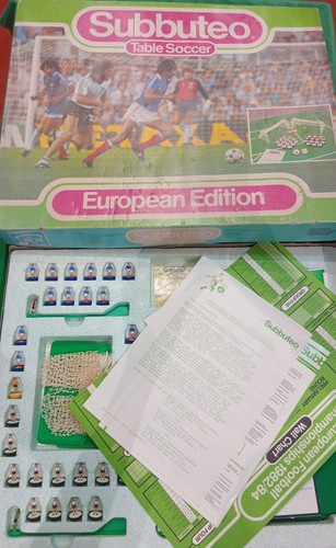 Subbuteo set box european - set,