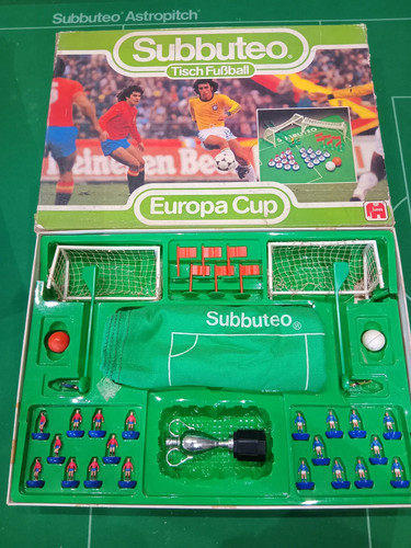 Subbuteo set box europa - box,