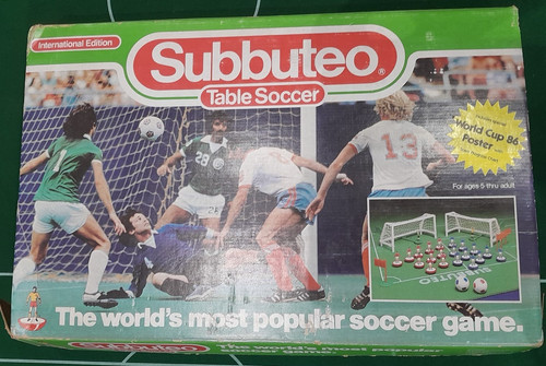 Subbuteo set box international - box,