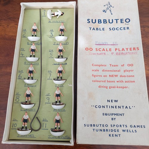 Raro giocatore subbuteo fulham - giocatore,